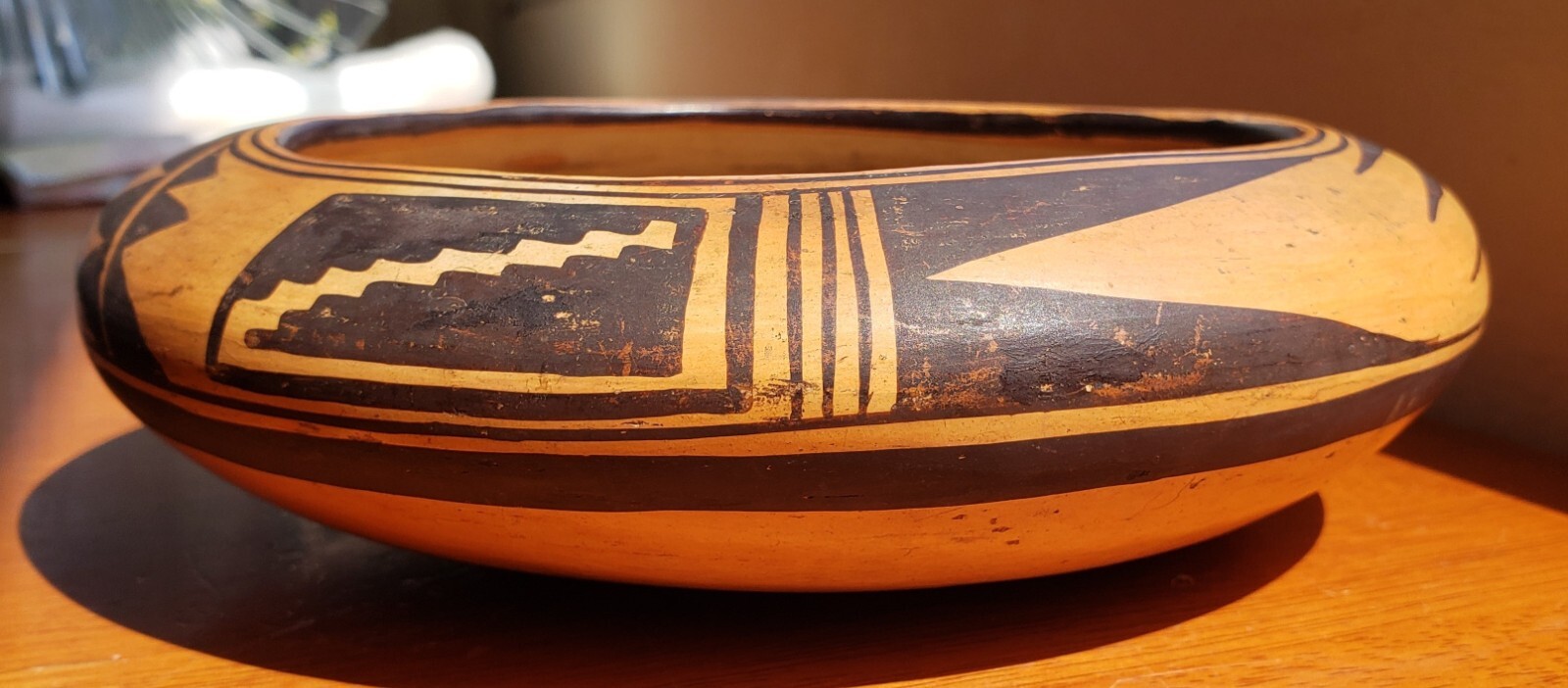 Vintage Native American Indian Pottery Bowl