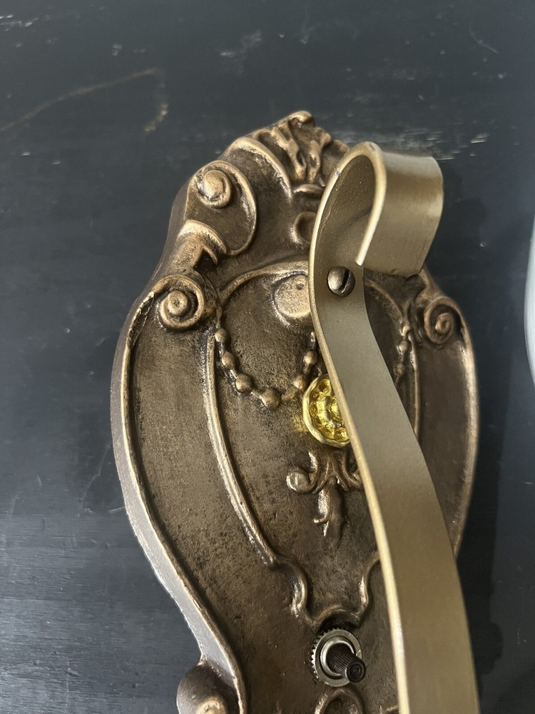 Antique Rewired Wall Sconces Beautiful Unique 56C