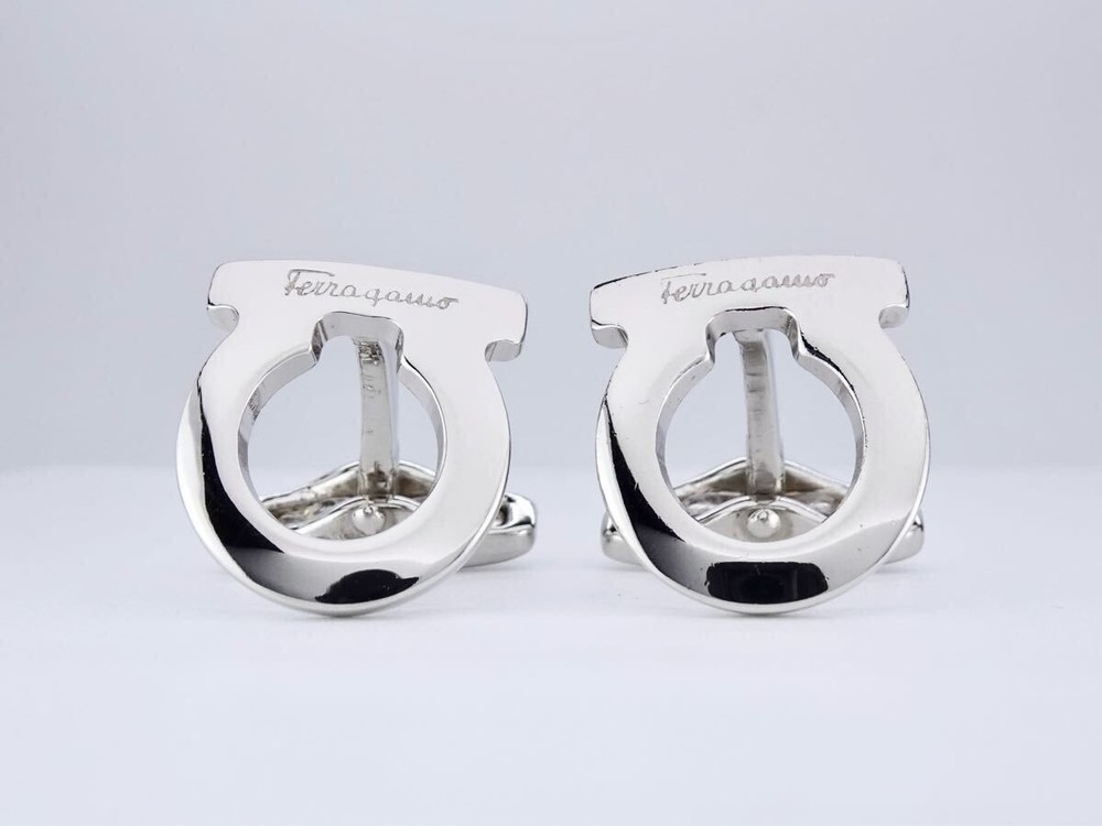 Salvatore Ferragamo Gancini Cufflinks 7-7-488