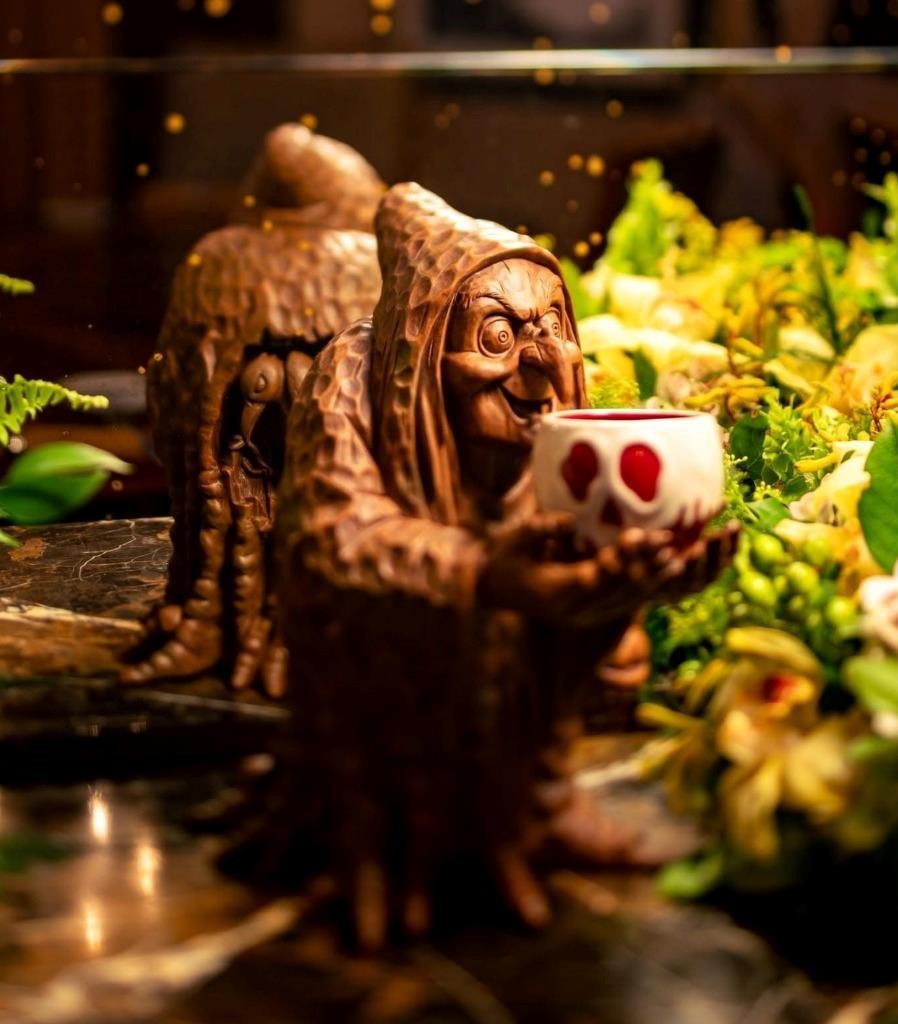 Disney Carthay Circle Witch Poison Apple Mug NIB