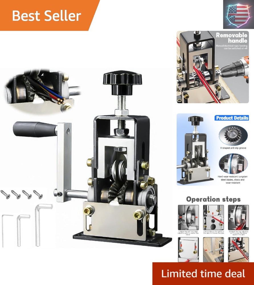 Automatic Copper Wire Stripper Machine, Pelador de Cable Electrico, Drill Pow...