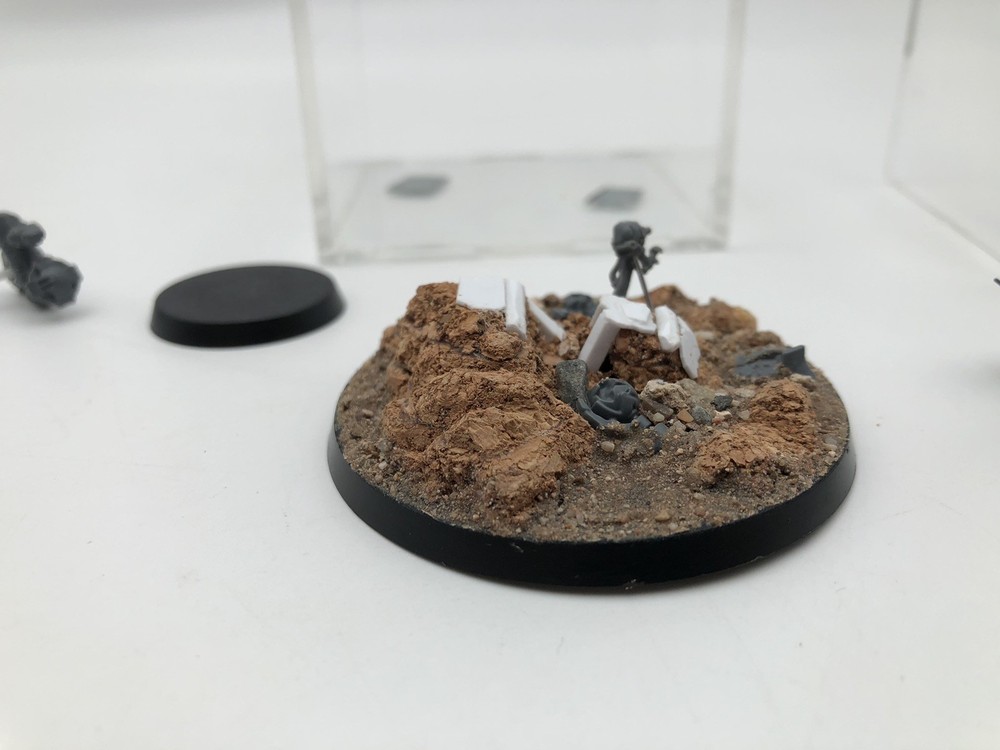 Warhammer 40k Kill Team Deathwatch Disruptor with Display Case