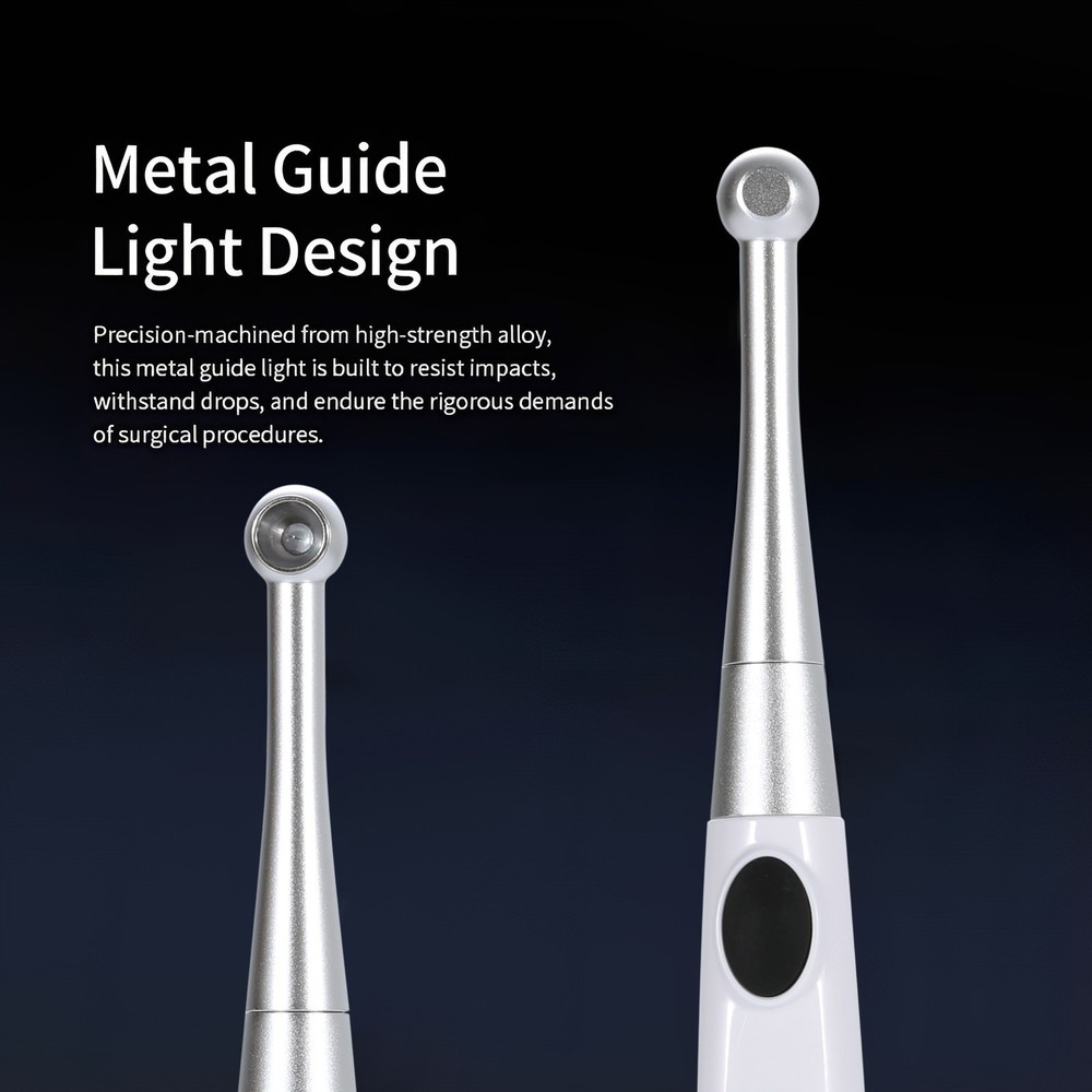 Dental Wireless LED Curing Light 1 Second Resin Cure Lamp 4 Modes 360° Source