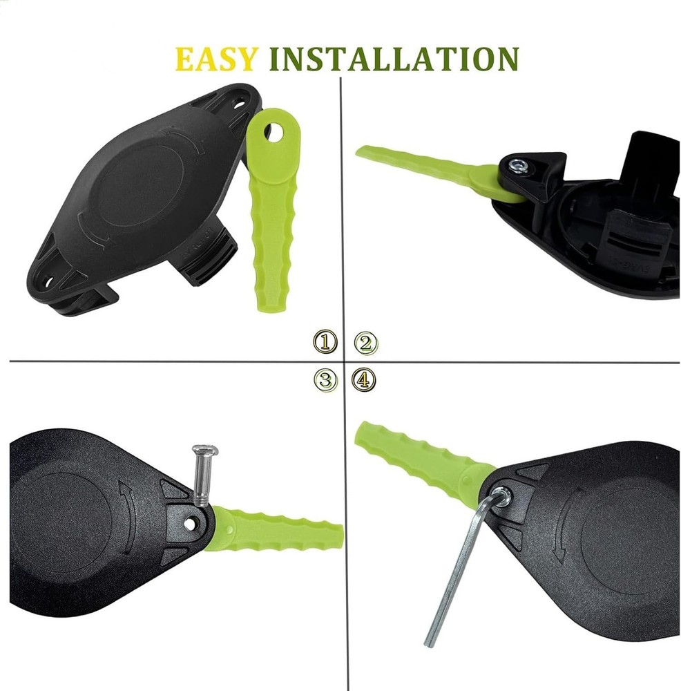 1 Weed Wacker Head with 10 Blades Weed Eater Bladed Head Replacement Compatib...