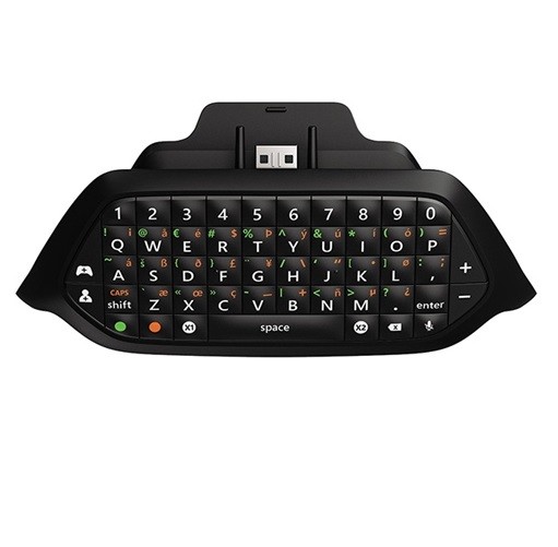 Genuine Official Microsoft Keypad Chatpad Headset Adapter fr Xbox One Controller