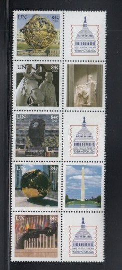 UNITED NATIONS Washington 2006 MNH set