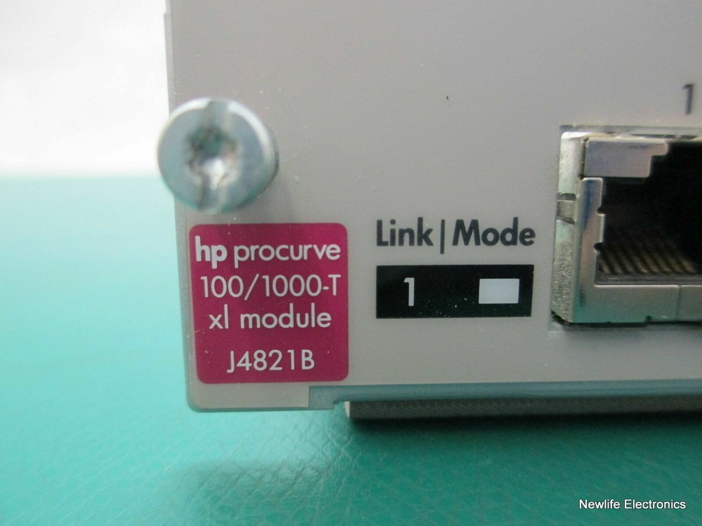 HP J4821-69301 ProCurve Switch 100Base-TX/1000Base-T Module J4821B