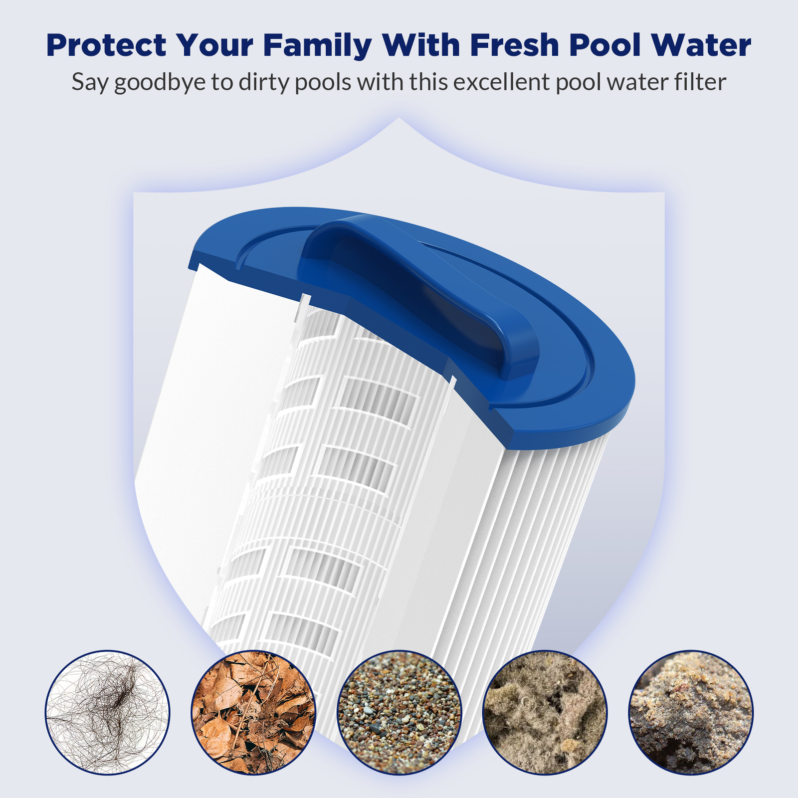 8 Pack Pool Spa Filter Cartridge Replace for Pleatco PAS50SV-F2M 6CH-502 FC-0311