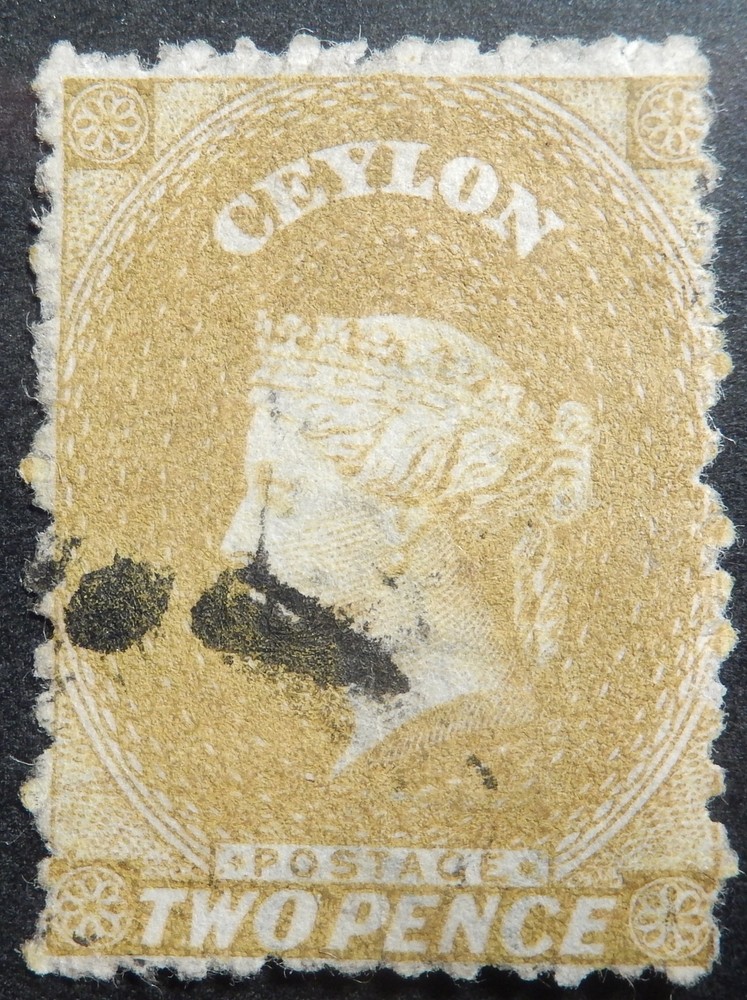 Ceylon Scott # 49, Used