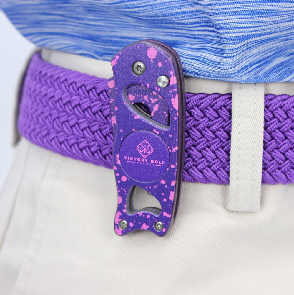 Switch Blade Style Precision Divot Tool – Chaos Edition - Compact & Lightweight