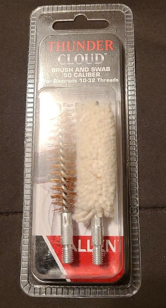 Allen Thunder Cloud 50 Caliber Bore Brush and Swab "Blackpowder Muzzleloader"