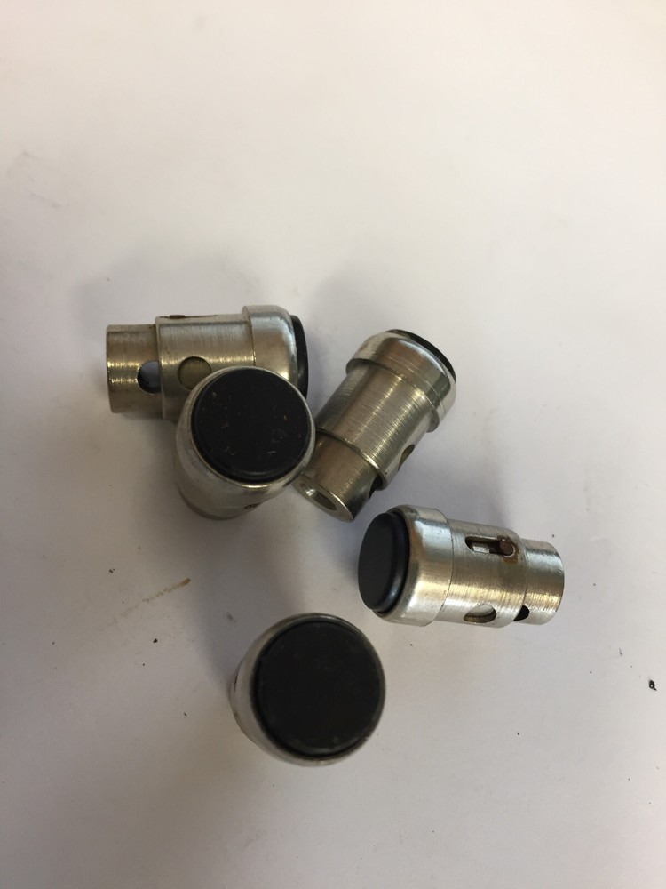 2809-102  SMITH  Binding Post Spring Type 6-32 Threaded BLACK  5 PCS NOS