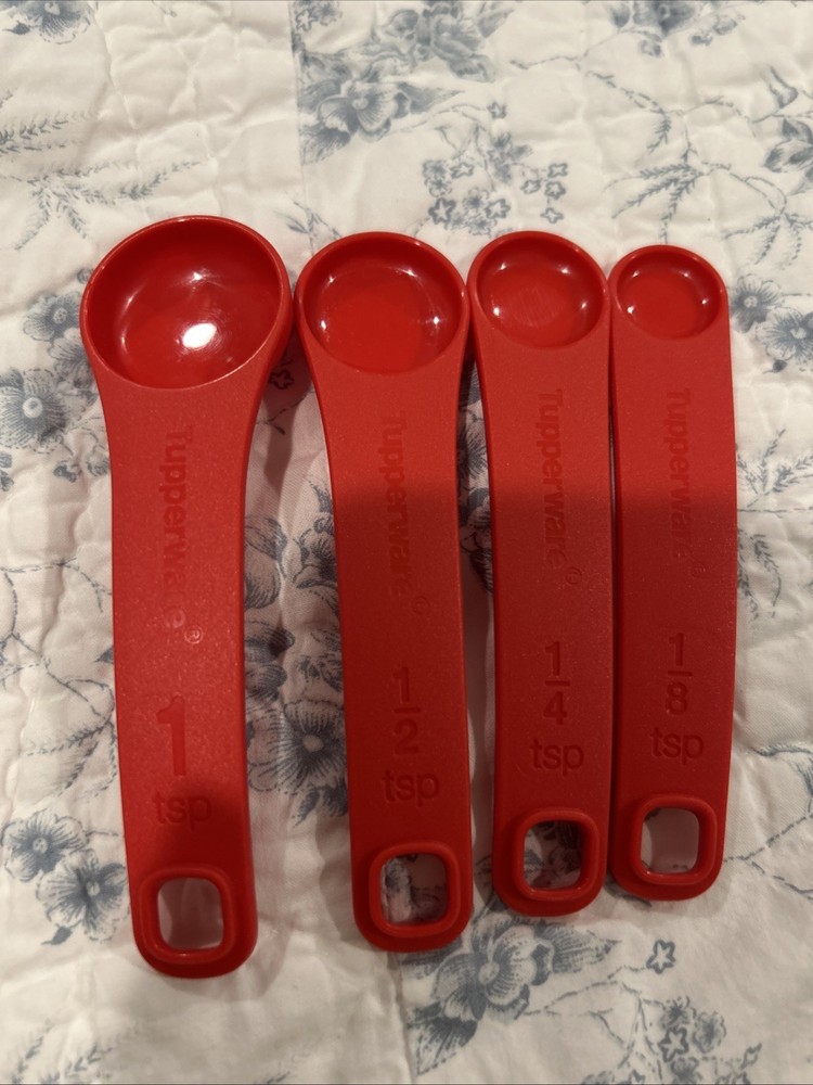 tupperware measuring spoons