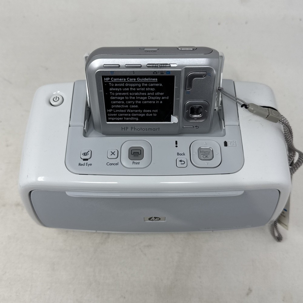 HP Photosmart A445 Digital Camera M547 & Printer Dock A440 Complete Bundle (VB)