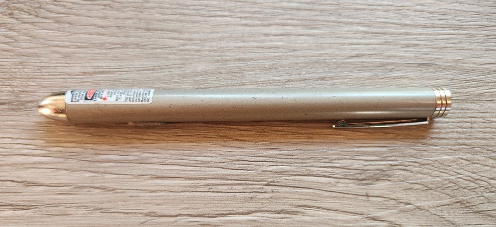 Vintage Opcom Pen Style Red Laser Pointer 630-680nm