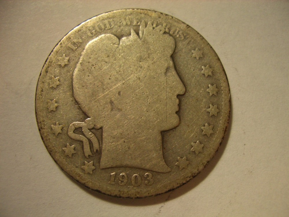 1903-P Barber Half Dollar