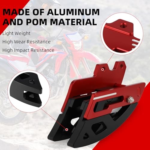 Chain Guide for CRF300L,Adjustable Motorcycle Chain Guard Protector for Dirt