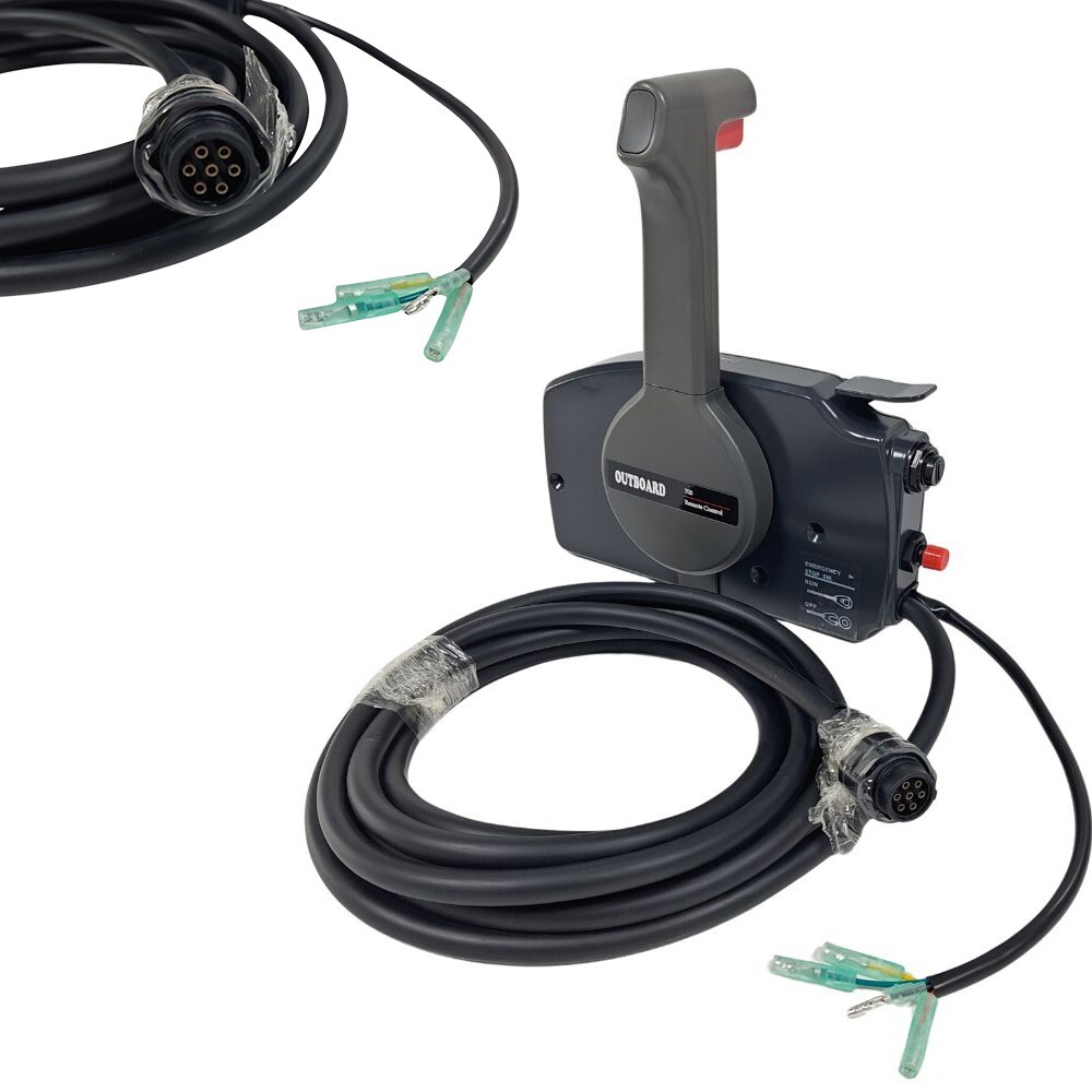 Mechanical 703 Side Mount Control Box Push to Open with Choke, 7 Pin Harness