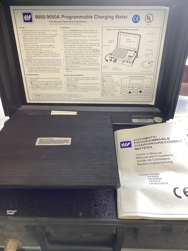 TIF 9050 Automatic Programmable Charging Meter