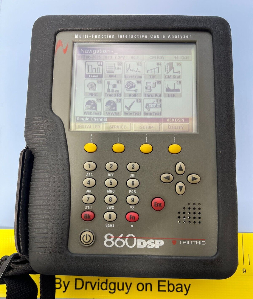 Trilithic 860DSPi Multi-Function Interactive Cable Analyzer