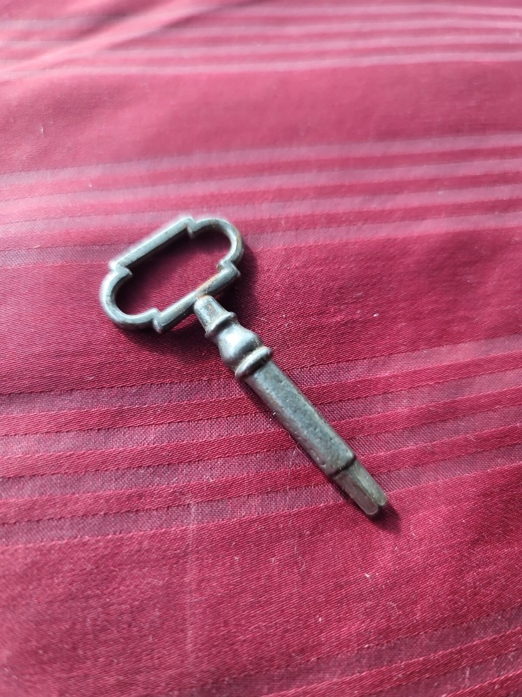 Old Miniature Clock Key ☆ Antique Key!