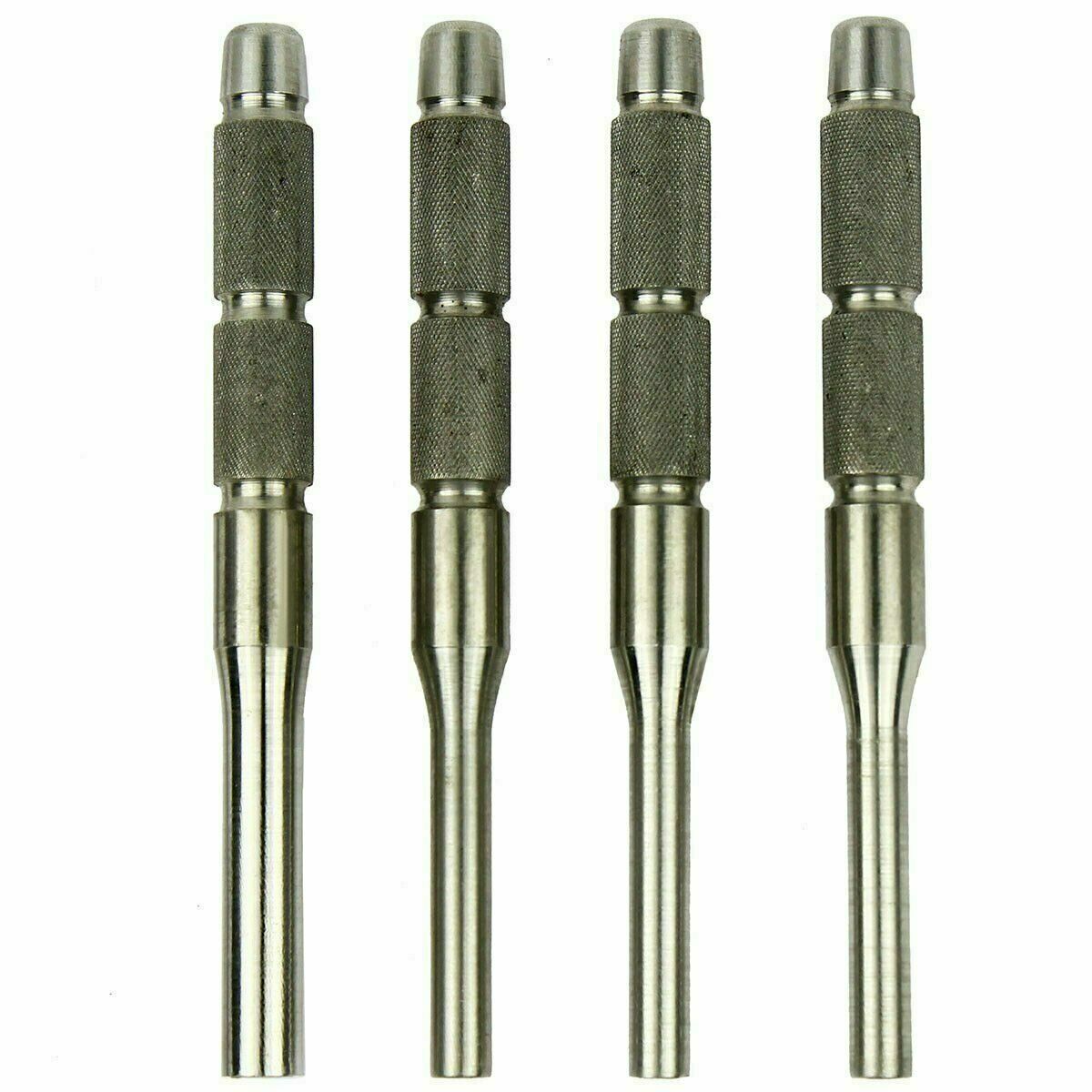 4PC Hollow End Roll Pin Tool Starter Punch set Stainless Steel