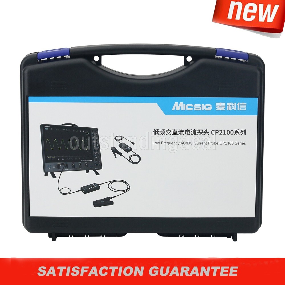 Micsig CP2100A 800KHz 10A/100A AC DC Current Probe for Oscilloscopes os67
