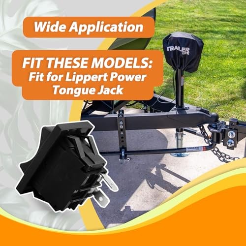 Waterproof Switch Fit for Lippert Power Tongue Jack Replace 2020104072