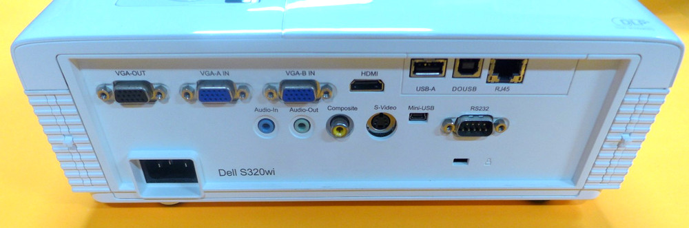 Dell S320wi Interactive 3D Network Projector **NO BULB OR REMOTE** 18YVT