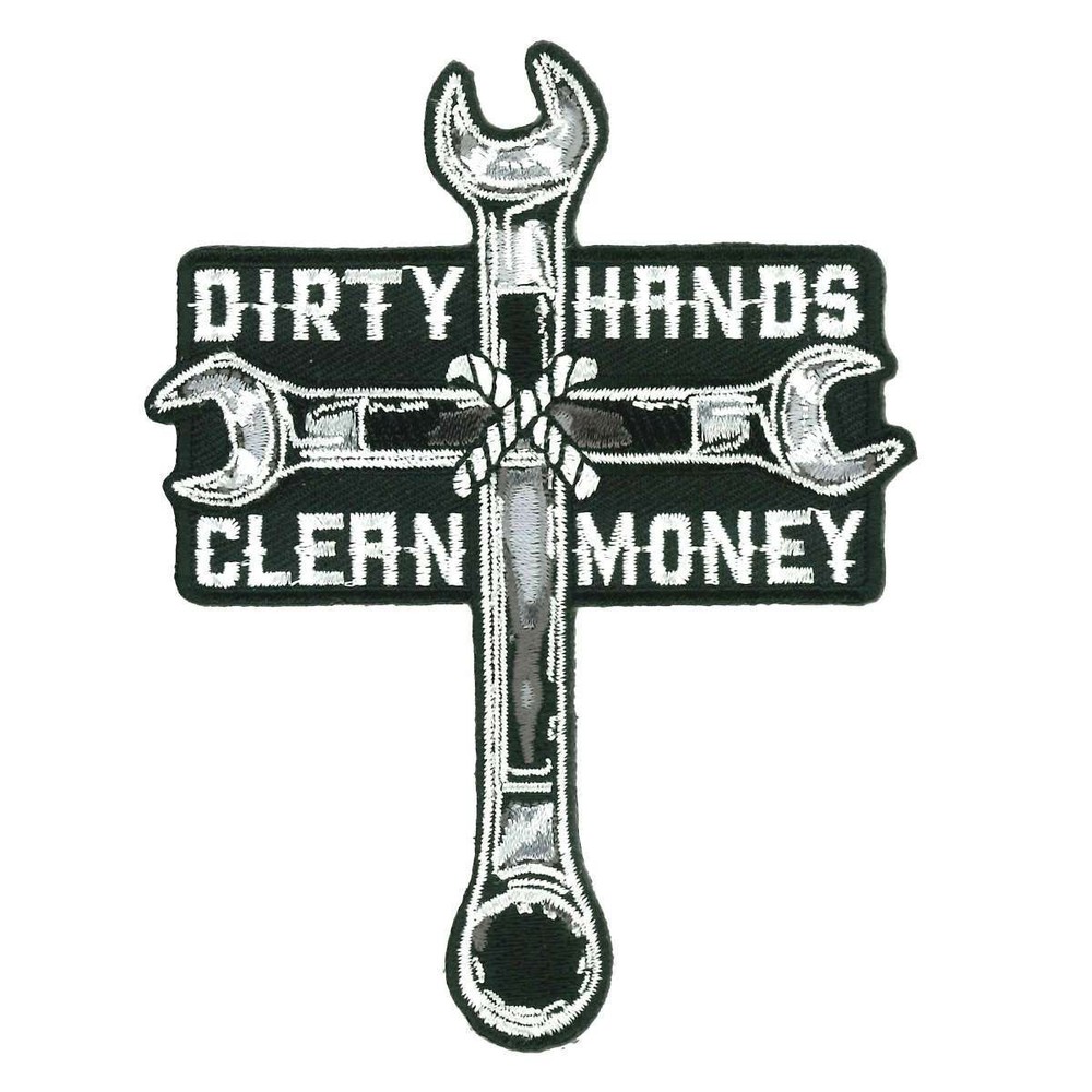 Hot Leathers Wrench Cross Patch 3.5" PPQ2270