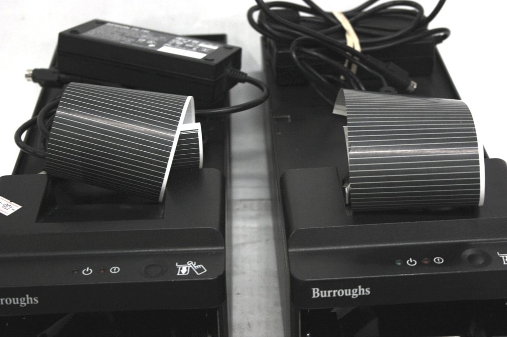 Tested Working * Burroughs ReceiptNOW SRN2PTR-USB Receipt Printer * 2x Lot