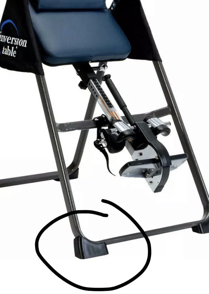 IRONMAN Gravity Inversion Table Replacement Part Leg Rubber Foot FRONT RIGHT