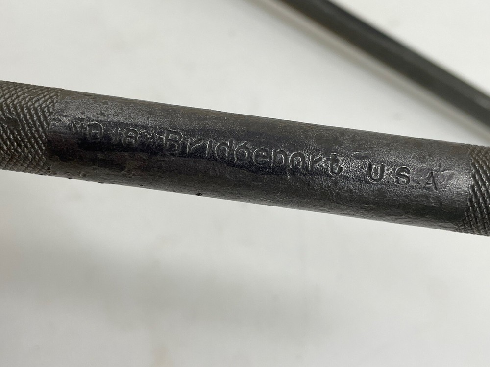 Vintage Pry Bar / Nail Puller -2 Bridgeport, Roberts