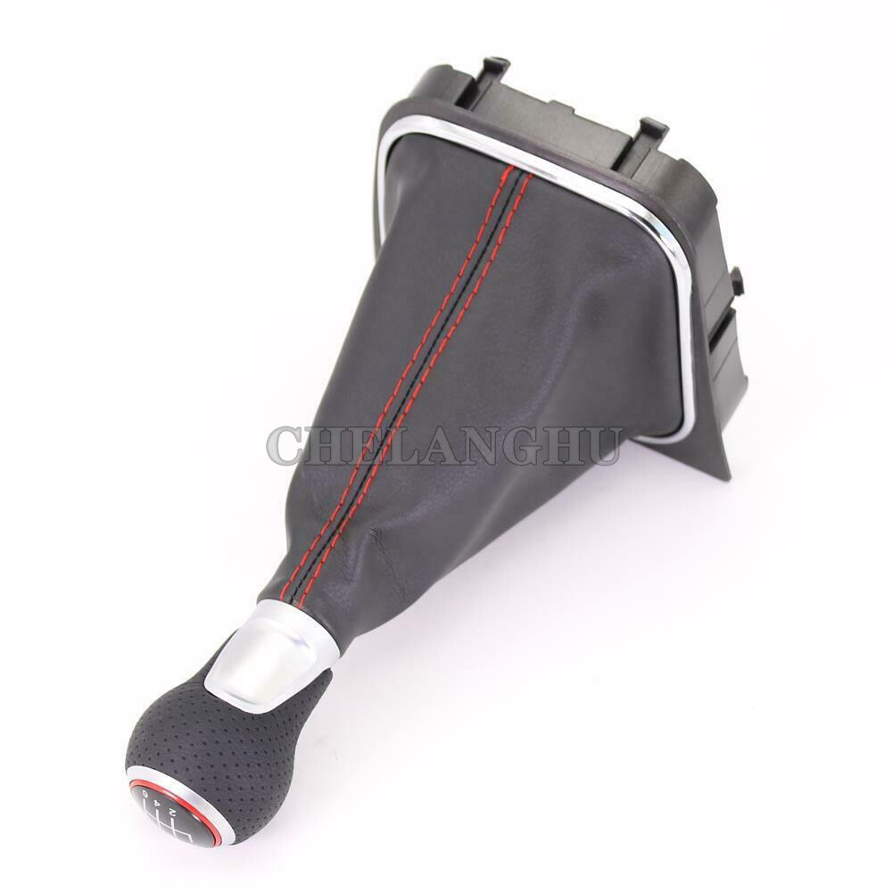 6 speed gear shift knob For VW Golf 6 A6 MK6 GTI GTD 2009 2010 2011 2012 2013