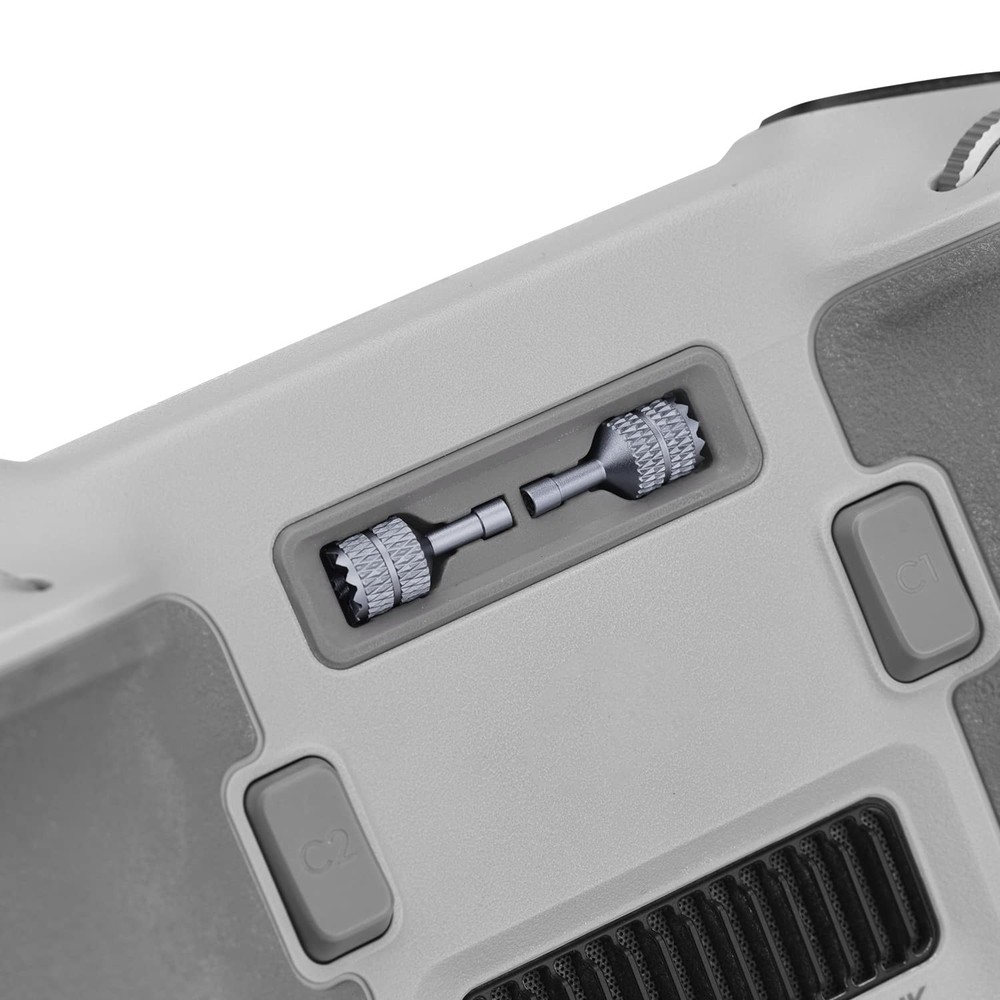 2PCS Replacement Joystick for DJI RC/RC 2 Remote Controller Silver Grey