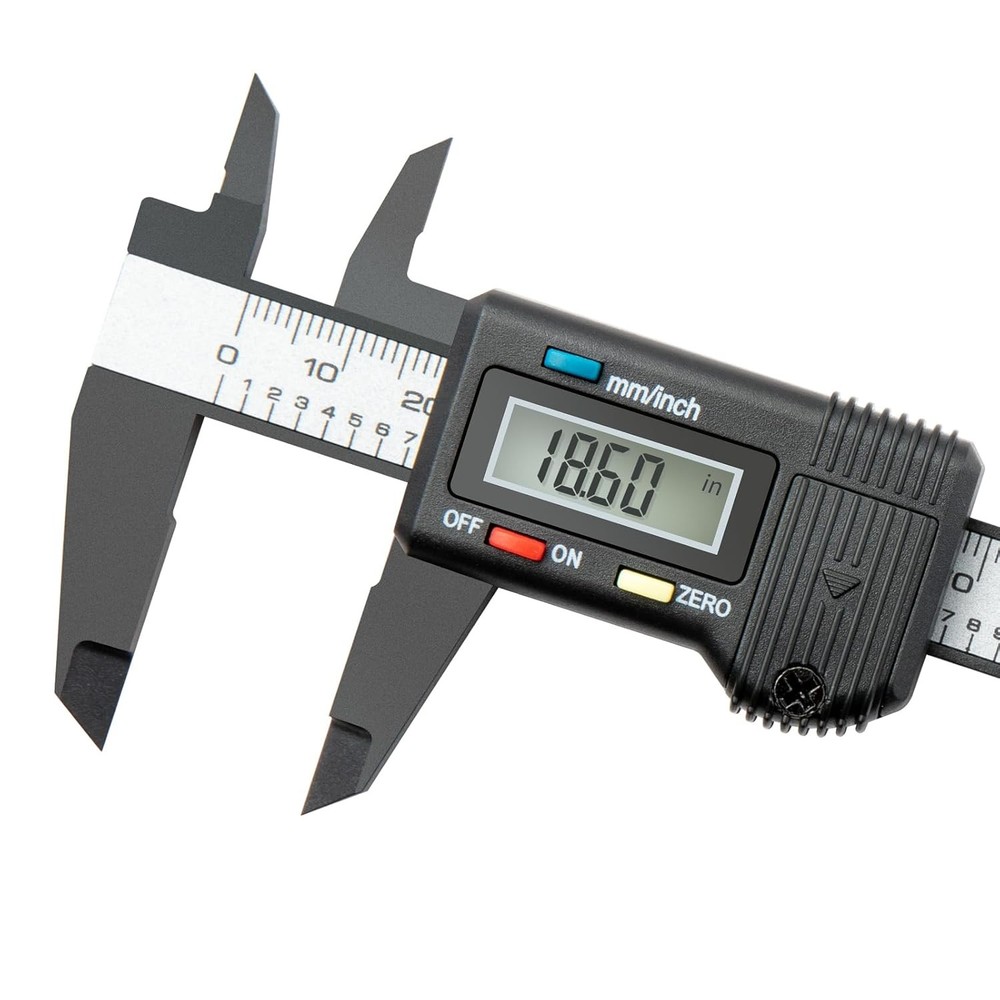 Small Digital Caliper 0-4" Mini Measuring Tool, Micrometer with...