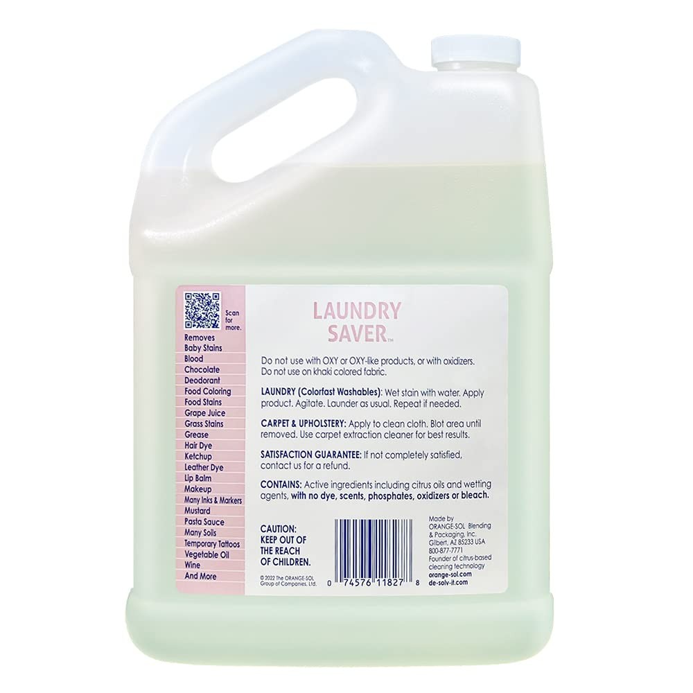 De-solv-it Laundry Saver Stain Remover Gallon