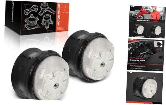 2PCS Front Left and Right Engine Motor Mount Kit Compatible with Mercedes