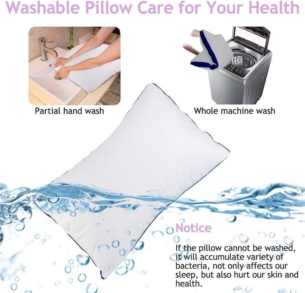 Round Pillow Insert Hypoallergenic Polyester Form Stuffer-%100 Cotton Blend C...