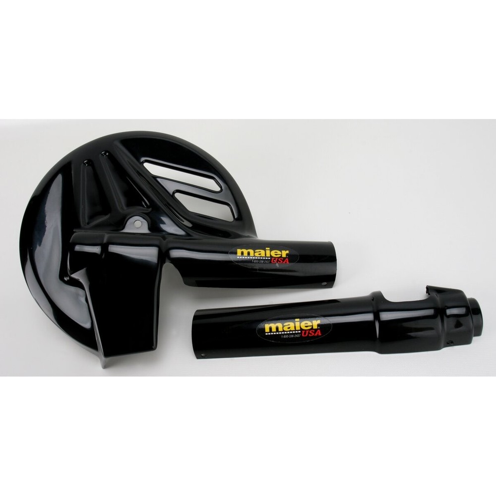 Maier Black Fork/Disc Guards - 596750 - (Pair)