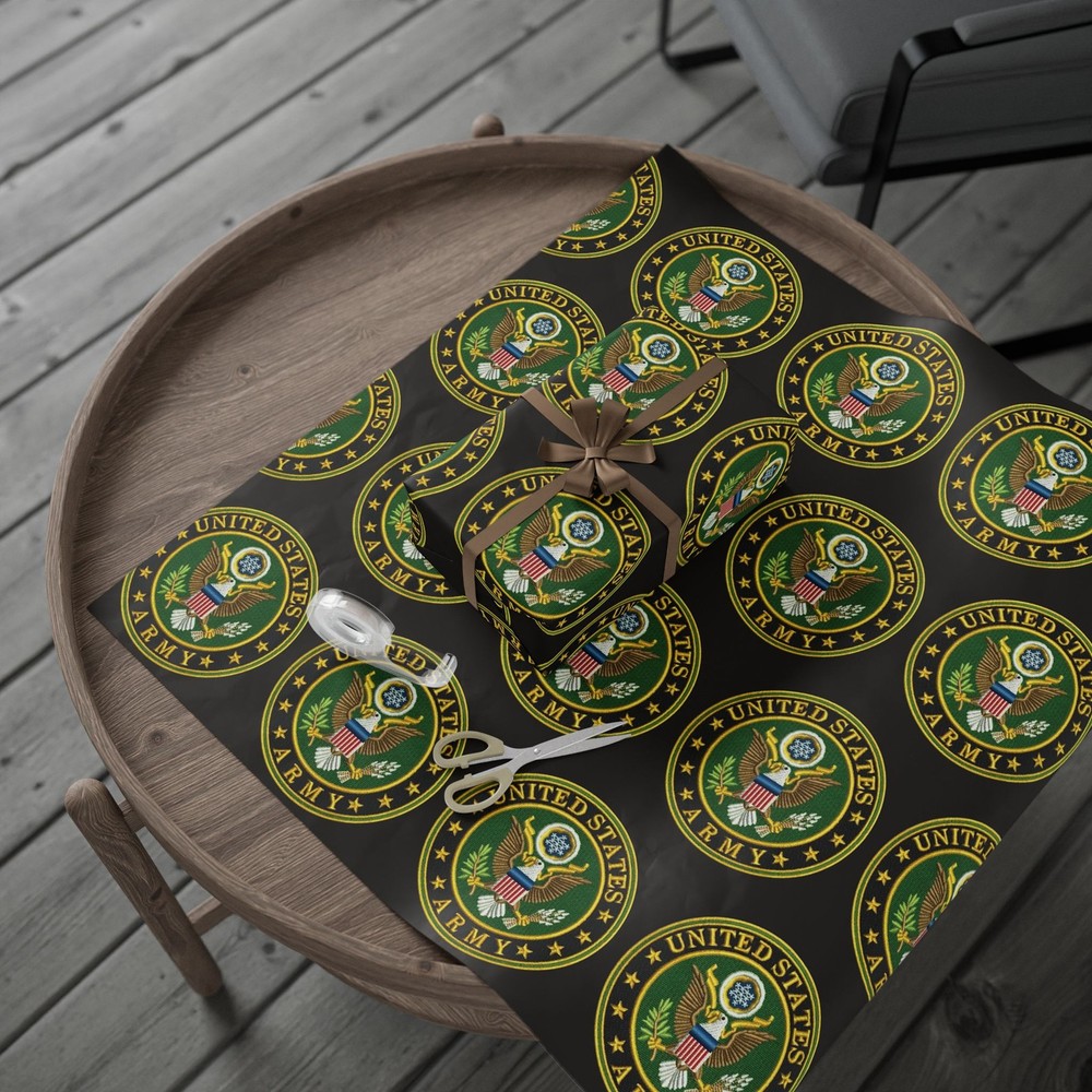 U.S. Army Emblem Wrapping Paper