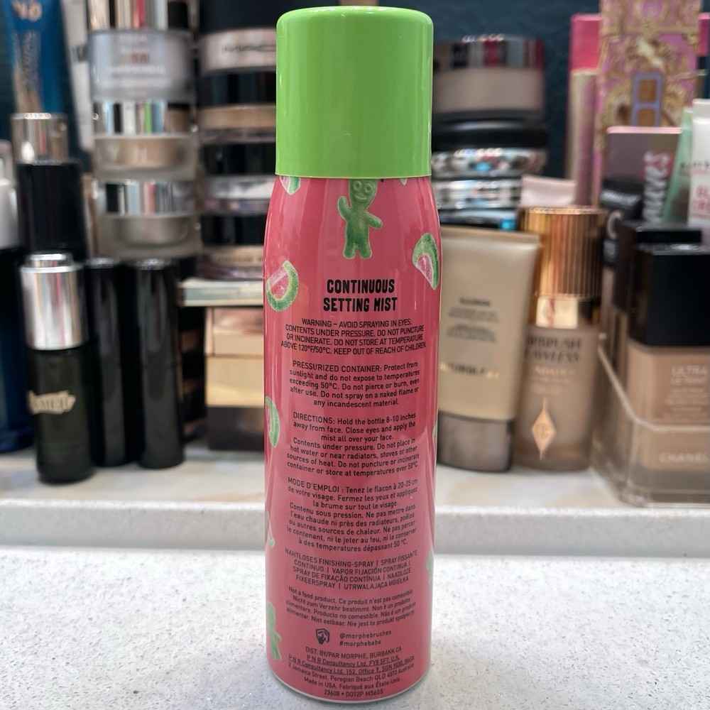 Morphe x Sour Patch Kids ~ ‘CONTINUOUS SETTING MIST’ ~ Full Size 2.8 oz. ~ NIB