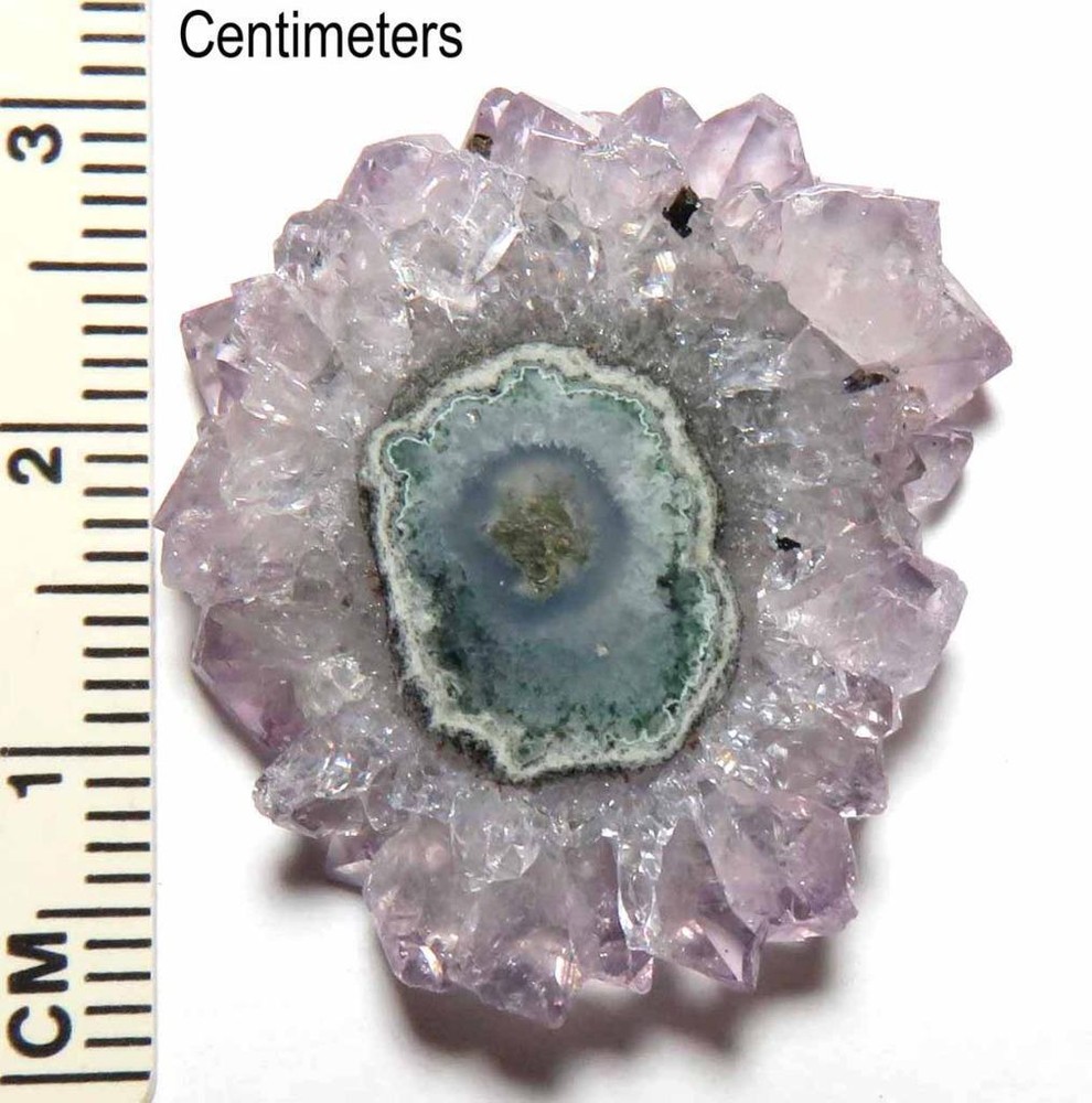Stalactite Flower Slice Polished Both Sides E40