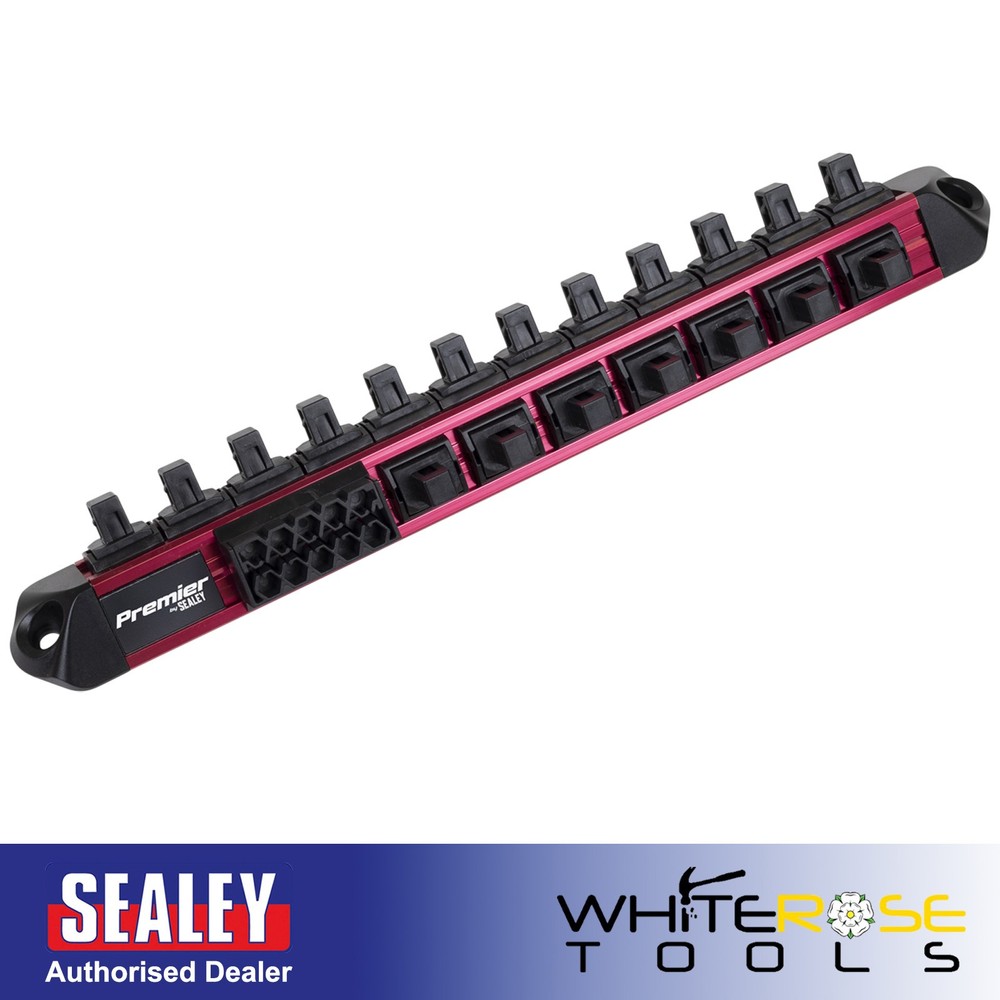 Sealey Premier Socket & Bit Retaining Rail 3/8"Sq Drive