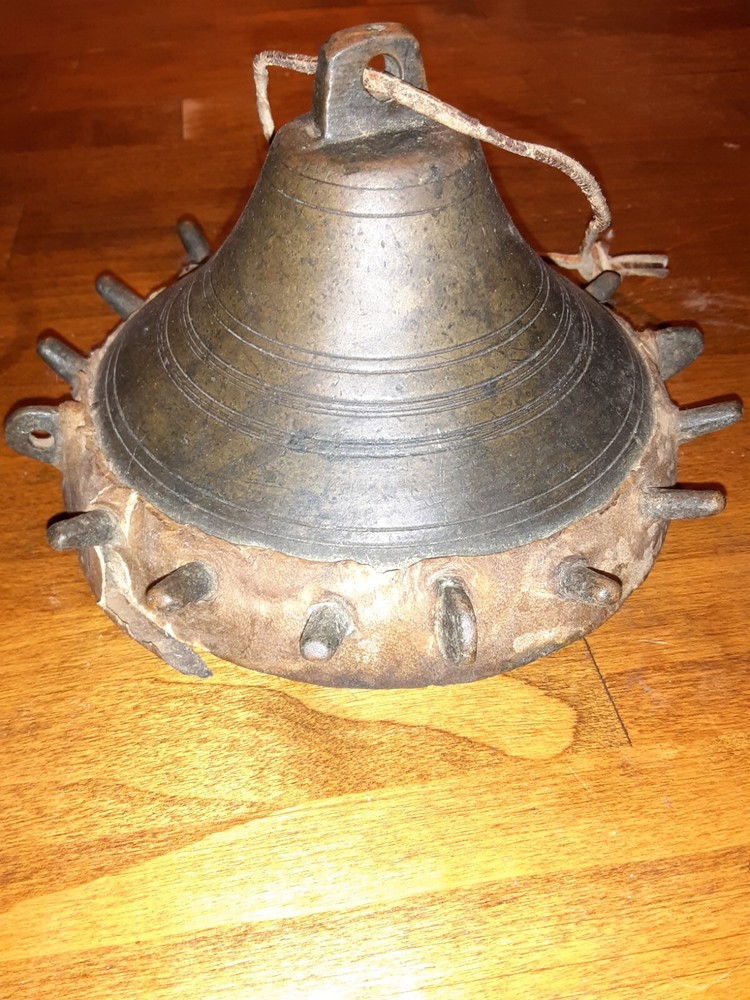 RARE Islamic Turkish Ottoman Bronze Hawking Drum Old