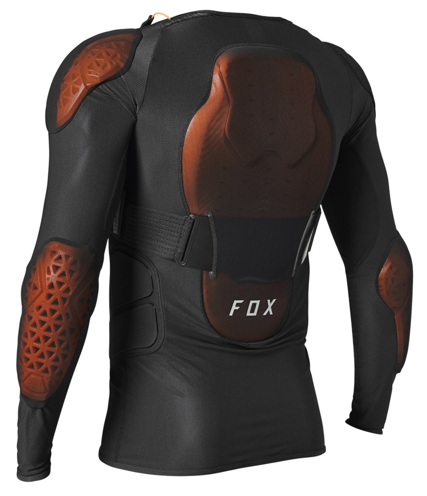 Fox Racing Baseframe Pro D3O Mens Protective Jacket Black