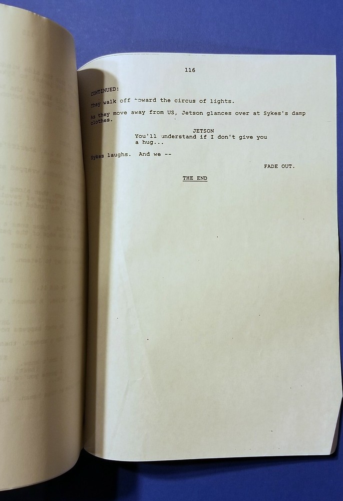 ALIEN NATION original script 1988 JAMES CAAN MANDY PATINKIN SCI FI ACTION