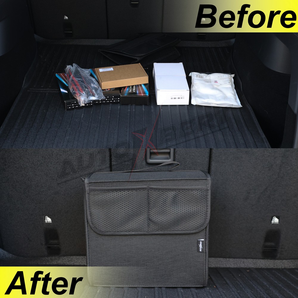 Foldable Car Storage Bag Trunk Collapsible Portable Cargo Box SUV Auto Organizer