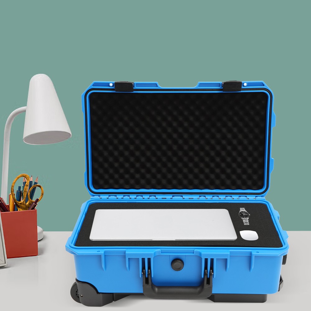 Waterproof Rolling Camera Carrying Case Studio Equipment Trolley Case 14*9.3*22"