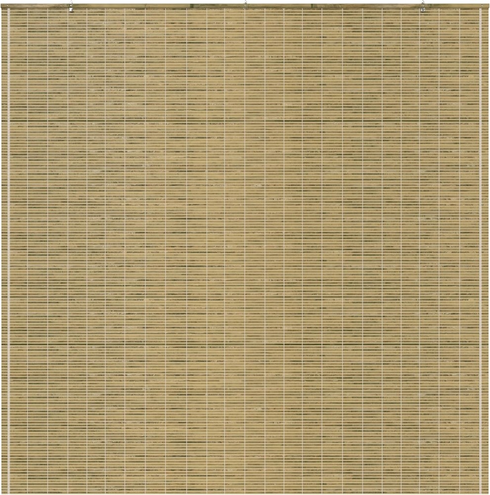 Matchstick Cordless Window Shade Natural 36" Wide